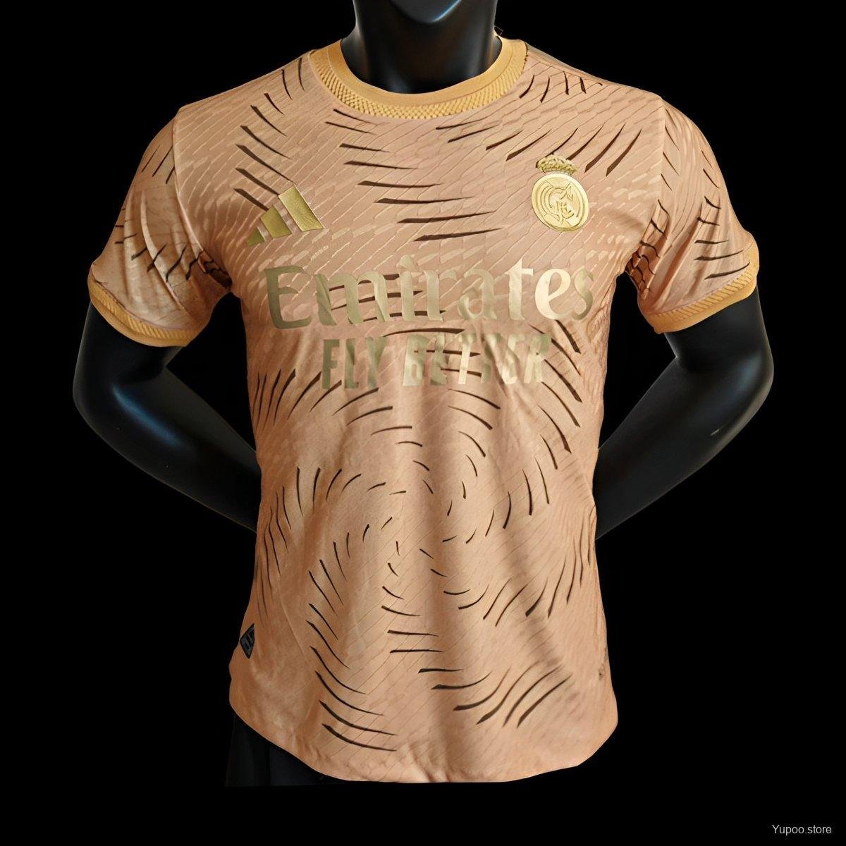 Real Madrid Golden Special 24/25 Player Soccer Football Futbol Adults Jersey