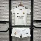 Real Madrid Home 24/25 Youth_ Kids Kit Soccer Football Futbol Shirt Jersey
