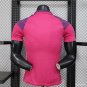 Real Madrid Purple Pink with Geometric Wave Pattern 25/26 Player Jersey