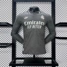 Real Madrid Third Away 24/25 Long Sleeves Player Authentic Soccer Football Futbol Jersey Kit