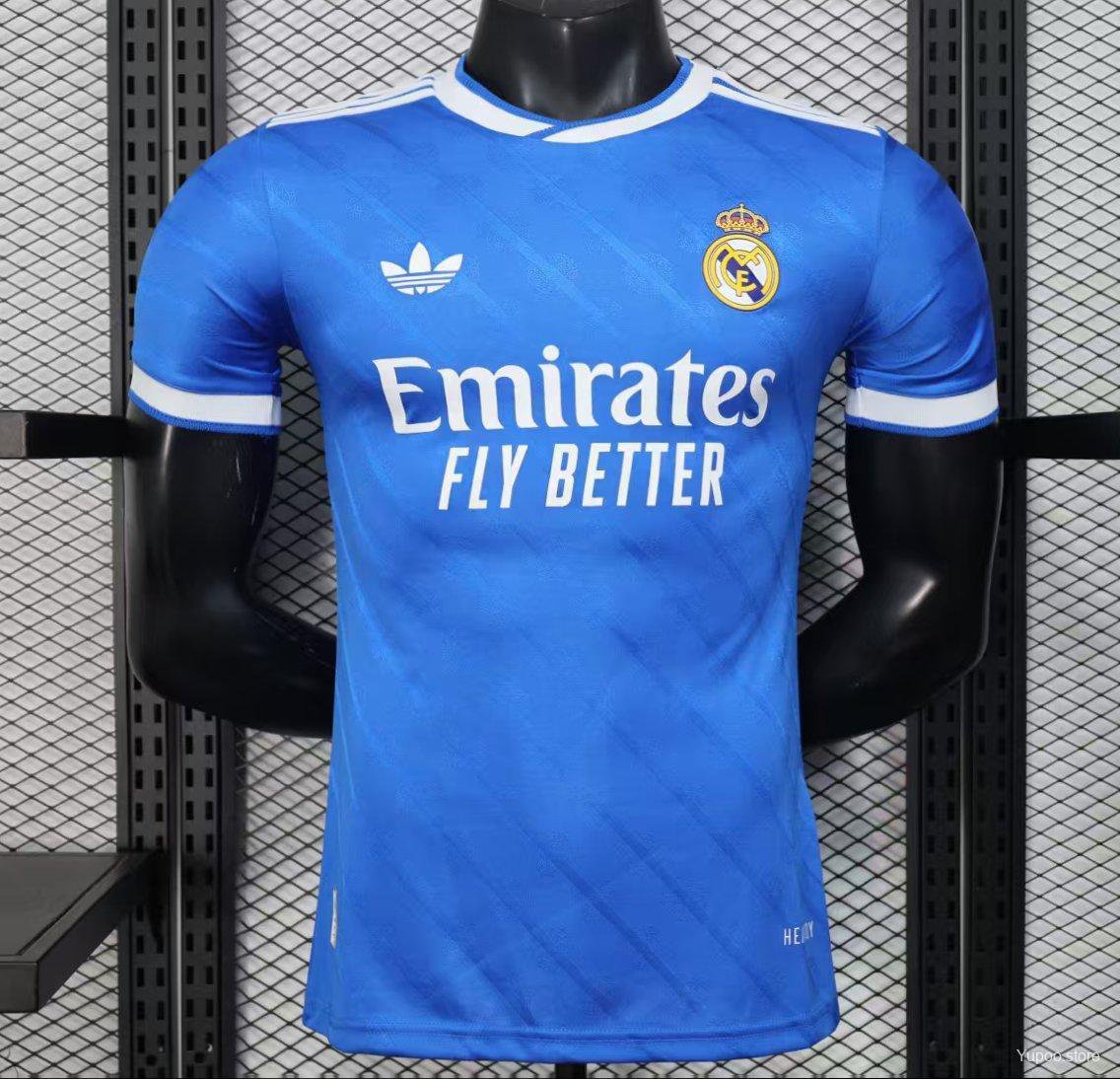 Real Madrid Third Blue 25/26 Player Jersey