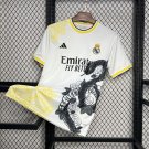 Real Madrid White and black Mamba special edition 24/25 Adult Soccer Futbol Football Jersey