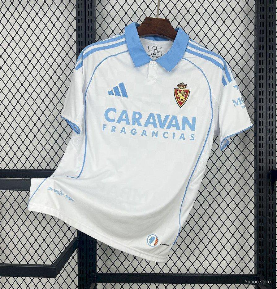 Real Zaragoza Home 25/26 Jersey
