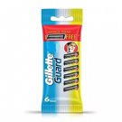 60x Gillette Guard Razor Blades/Cartridge For Safe Smooth and clear Men Shave