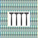 100 Gillette Guard Blades / Cartridges With Single Blade + 4 Razors-FreeShipping
