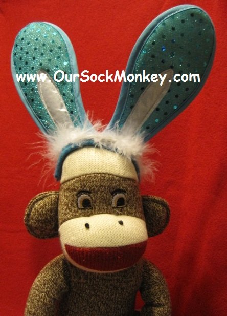 bunny sock monkey