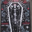 ALKALINE TRIO - THE DRAFT - THE LAWRENCE ARMS @ THE FILMORE EMO ROCK Show Poster