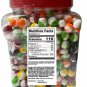 TWO 2 -Freeze Dried Bulk Original SKITTLEZ Candy 54oz Container Made Fresh DAILY