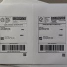 400 Labels 200 Sheets Shipping Labels 8.5 x 5.5 Self Adhesive +10 EXTRA! 410