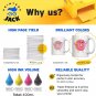 Jack Sublimation CMYK NEW REFILL Ink 4 COLOR Epson C88 C88+ 400ML Printer Sub