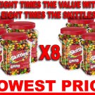 8X SKITTLEZ (8)EIGHT 54 oz Original BULK CHEWY 432oz!! Candies Candy Jar