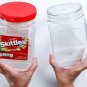 EMPTY 54 OZ CONTAINER JAR Bulk JAR Large Big Shipping Screw On Top Lid Candy LG