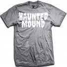 Rare HAUNTED MOUND LOGO Grave Sematary Dark Rap Spooky Ghost Mountain New Shirt