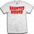 Rare HAUNTED MOUND LOGO Collective of Rappers Dark Sound Ghost Mountain Shirt