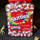 FREEZE DRIED BE MY VALENTINE SKITTLEZ 54 OZ SweetHeart & LOVE HOT RED Candy Jar
