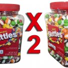 2 TWO -FREEZE DRIED -PREMIUM Large Original BIG SKITTLEZ 54 Oz Candy Jar Candies