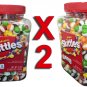 2 TWO -FREEZE DRIED -PREMIUM Large Original BIG SKITTLEZ 54 Oz Candy Jar Candies
