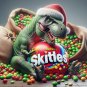 2 TWO -FREEZE DRIED -PREMIUM Large Original BIG SKITTLEZ 54 Oz Candy Jar Candies