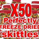 (50) FREEZE DRIED SKITTLEZ -Original FIFTY CONTAINERS! BULK DISCOUNT 54 oz