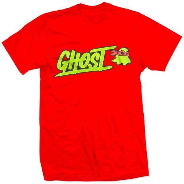 GhostLifestyle RAPHAEL Ninja turtles TMNT AUTHENTIC  Energy NEW SHIRT Youth Med