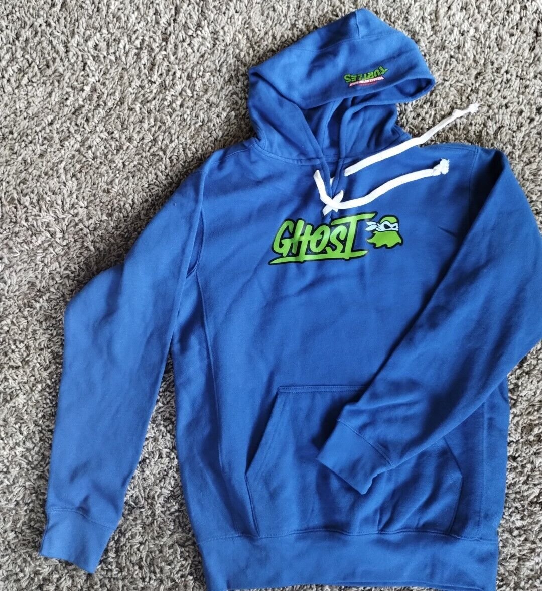 GhostLifestyle AUTHENTIC Leonardo TMNT Top Ninja Turtles SWEATSHIRT HOODIE XL