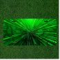 Custom Personalized License Plate Auto Tag With Green Matrix Like Design
