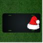 Custom Personalized License Plate With Add Names To Santa Clause Hat Design NEW