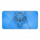 Custom Novelty License Plate With Tiger Roaring Design Add Names