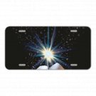 Custom Personalized Novelty License Plate With Words Coming Out Of Book Aura