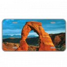 Custom Personalized Novelty License Plate Auto Car Tag With Beautiful View Sculp