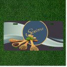 Custom Personalized License Plate Auto Tag With Food Spices Design NEW