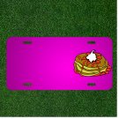 Custom Personalized Car License Plate With Add Names To Pancakes Strawberries