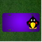 Custom Personalized License Plate With Add Names To Raven Bird Black Funny