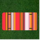Custom Personalized License Plate Auto Tag With Stunning Pink And Yellow Pattern