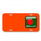 Bangladesh Flag Country Nationality On License Plate Car Front Add Names