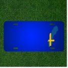 Custom Personalized License Plate With Add Names To Sweden Map Land Eu