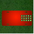 Custom Personalized License Plate With Add Names To Emotions Smileys Feelings