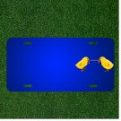 Custom Personalized License Plate With Add Names To Chicks Worm Eating