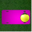 Custom Personalized Car License Plate With Add Names To Christmas Bauble