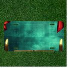 Custom Personalized Auto Tag With Amazing Candles Lit In Blue Add Names