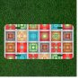 Custom Personalized Car License Plate With Tiles Pattern Background Colorful