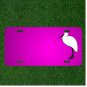 Custom Personalized Car License Plate With Add Names To Bird Animal Stork