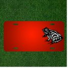 Custom Personalized License Plate With Add Names To Frog Amphibian Rainforest