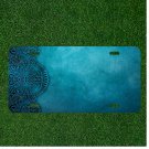 Custom Personalized License Plate Auto Tag With Amazing Background Add Names