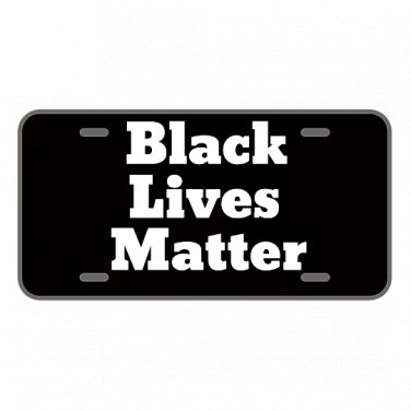 Black Lives Matter Personalized License Plate Car Auto Tag Design NEW