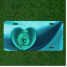 Creative License Plate Auto Tag With Mom In Heart With Baby Add Names