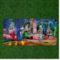 Custom Personalized License Plate Auto Tag With Colorful Palace View