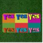 Custom Personalized License Plate Auto Tag With Colorful YES YES YES Design NEW