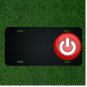 Custom Personalized License Plate With Add Names To Button Power On Off