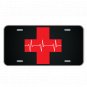 Custom Novelty License Plate With Health Cross And Life Line Design